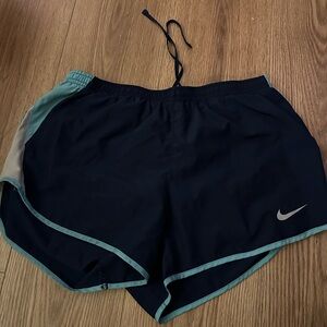 Nike Women's Navy Blue Running Shorts